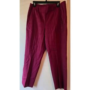 J.jill Linen Stretch Pull-On Pants, NWOT, Medium